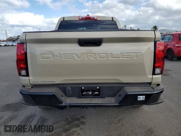 2024 Chevrolet Colorado 4WD Trail Boss с VIN 1GCPTEEK2R1256807, выставлен на аукционе Copart как лот 47854475 с пробегом 6 592 миль миль и Списание • Salvage title. История ставок и продаж доступна на DreamBid. Изображение 6.