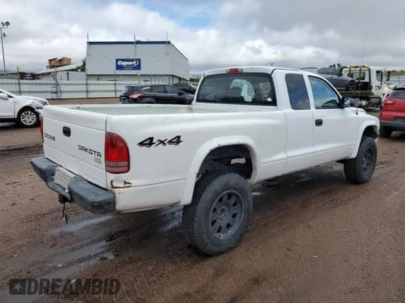 2004 Dodge Dakota Sport with VIN 1D7HG32NX4S603420, listed as a Copart auction lot 70382335 with 204,265 mi miles and Salvage title. Bid and sale history available at DreamBid. Image 3.