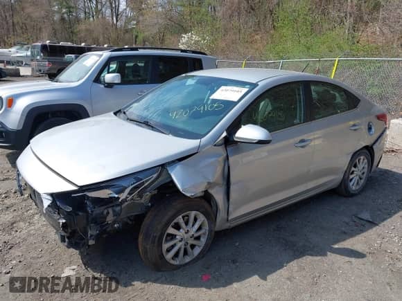 2021 Hyundai Accent SE z VIN 3KPC24A66ME146496, wystawiony jako IAAI lot #42079105 z przebiegiem 77 441 mil mil oraz . Historia ofert i sprzedaży dostępna na DreamBid. Obrazek 2.