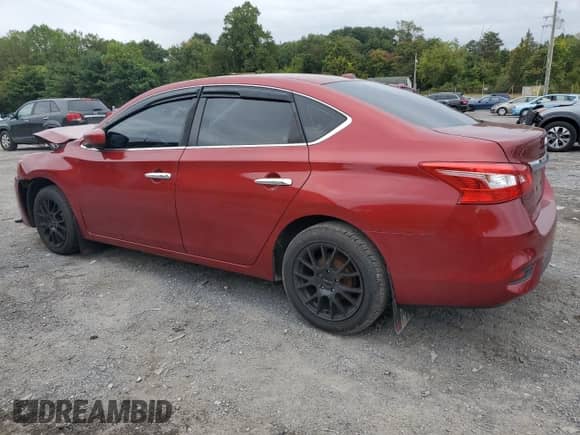 2017 Nissan Sentra SV with VIN 3N1AB7AP0HY341700, listed as a Copart auction lot 81240825 with 67,473 mi miles and Salvage title. Bid and sale history available at DreamBid. Image 2.