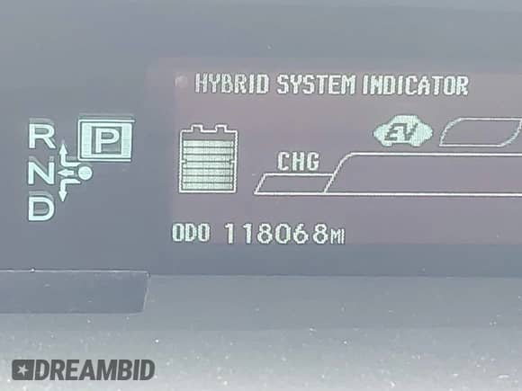 2012 Toyota Prius One with VIN JTDKN3DUXC5507990, listed as a IAAI auction lot 42207854 with 118,068 mi miles and . Bid and sale history available at DreamBid. Image 15.