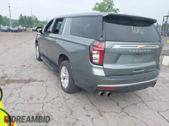 2023 Chevrolet Suburban Premier with VIN 1GNSCFKD3PR280397, listed as a IAAI auction lot 42448316 with 79,458 mi miles and . Bid and sale history available at DreamBid. Image 3.