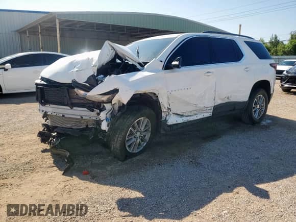 2023 Chevrolet Traverse LT Cloth with VIN 1GNEVGKW7PJ157084, listed as a Copart auction lot 72091195 with 67,722 mi miles and Clean title. Bid and sale history available at DreamBid. Image 1.
