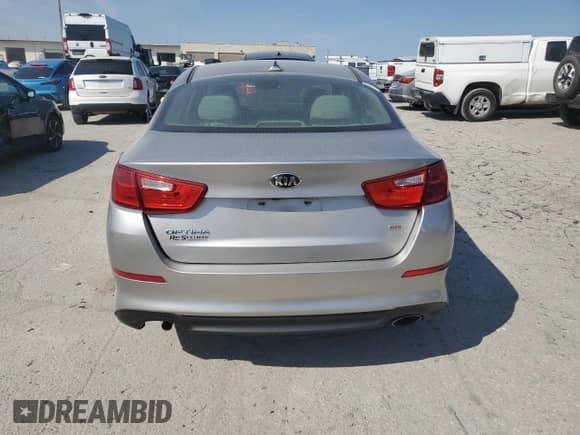2015 Kia Optima LX with VIN 5XXGM4A72FG381931, listed as a Copart auction lot 80223825 with Not provided miles and Clean title. Bid and sale history available at DreamBid. Image 6.