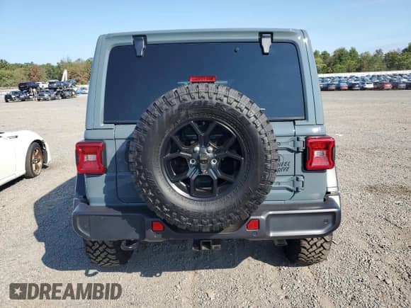 2025 Jeep Wrangler Sport S with VIN 1C4PJXDG3SW541796, listed as a Copart auction lot 80399115 with 951 mi miles and Salvage title. Bid and sale history available at DreamBid. Image 6.