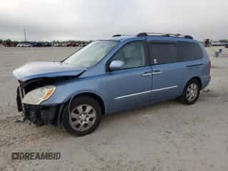 2007 Hyundai Entourage GLS с VIN KNDMC233X76029345, выставлен на аукционе Copart как лот 87003264 с пробегом 162 714 миль миль и Списание • Salvage title. История ставок и продаж доступна на DreamBid. Изображение 1.