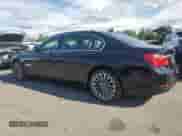 2012 BMW 7 Series 740Li with VIN WBAKB4C56CC575785, listed as a Copart auction lot 71891665 with 135,302 mi miles and Salvage title. Bid and sale history available at DreamBid. Image 2.