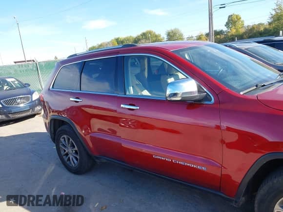 2014 Jeep Grand Cherokee Limited z VIN 1C4RJFBG6EC339952, wystawiony jako IAAI lot #43428596 z przebiegiem 208 287 mil mil oraz . Historia ofert i sprzedaży dostępna na DreamBid. Obrazek 13.