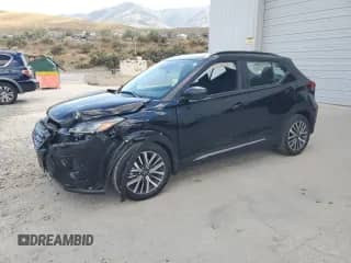 2023 Nissan Kicks SR with VIN 3N1CP5DV0PL513261, listed as a Copart auction lot 67124535 with 9,769 mi miles and Salvage title. Bid and sale history available at DreamBid. Image 1.