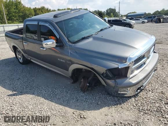 2009 Dodge 1500 Sport with VIN 1D3HV13T79S724213, listed as a Copart auction lot 81045475 with 115,411 mi miles and Salvage title. Bid and sale history available at DreamBid. Image 4.