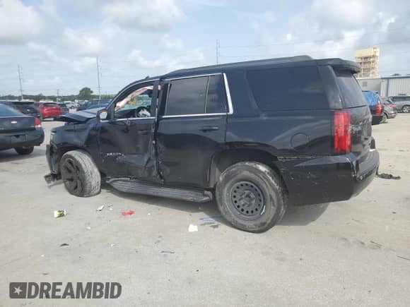 2019 Chevrolet Tahoe LS with VIN 1GNSCAKC3KR167455, listed as a Copart auction lot 63052625 with Not provided miles and Salvage title. Bid and sale history available at DreamBid. Image 2.
