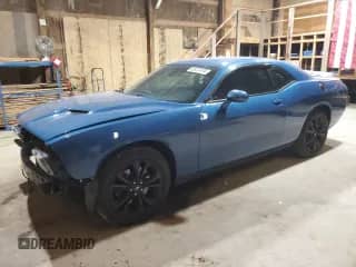 2020 Dodge Challenger SXT with VIN 2C3CDZGG6LH220952, listed as a Copart auction lot 82417474 with 54,163 mi miles and Salvage title. Bid and sale history available at DreamBid. Image 1.