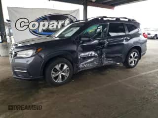 2021 Subaru Ascent Premium с VIN 4S4WMAFD0M3459737, выставлен на аукционе Copart как лот 84835835 с пробегом 62 602 миль миль и Списание • Salvage title. История ставок и продаж доступна на DreamBid. Изображение 1.