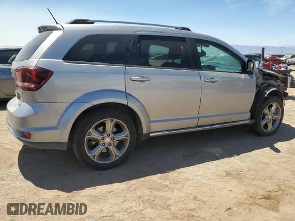 2017 Dodge Journey Crossroad Plus with VIN 3C4PDDGG4HT560891, listed as a Copart auction lot 67294075 with 100,051 mi miles and Salvage title. Bid and sale history available at DreamBid. Image 3.