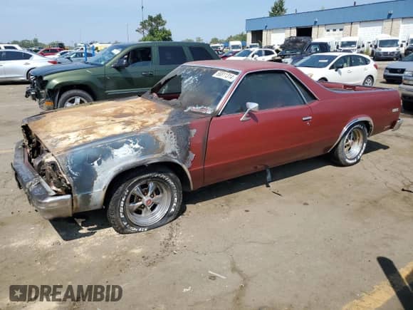 1979 Chevrolet El Camino с VIN 1W80J9K525072, выставлен на аукционе Copart как лот 68811314 с пробегом Не указан миль и Чистый • Clean title. История ставок и продаж доступна на DreamBid. Изображение 1.