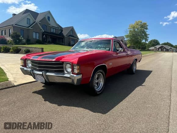 1972 Chevrolet El Camino with VIN 1D8012B685657, listed as a Copart auction lot 63879535 with 89,798 mi miles and Clean title. Bid and sale history available at DreamBid. Image 2.