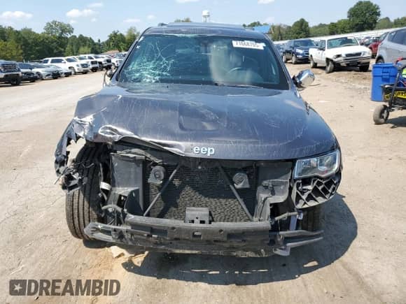 2017 Jeep Grand Cherokee Limited with VIN 1C4RJEBG1HC837815, listed as a Copart auction lot 71668705 with 169,687 mi miles and Salvage title. Bid and sale history available at DreamBid. Image 5.