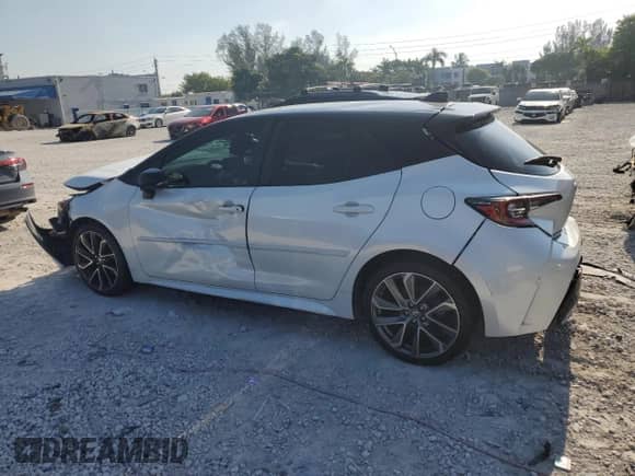 2021 Toyota Corolla XSE с VIN JTNC4MBE3M3116925, выставлен на аукционе Copart как лот 69097915 с пробегом 67 060 миль миль и На запчасти • Non repairable. История ставок и продаж доступна на DreamBid. Изображение 2.