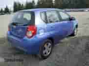 2009 Chevrolet Aveo 1LT с VIN KL1TD66E99B338318, выставлен на аукционе Copart как лот 75491804 с пробегом 193 332 миль миль и Списание • Salvage title. История ставок и продаж доступна на DreamBid. Изображение 3.