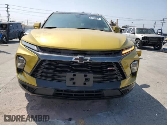 2024 Chevrolet Blazer RS with VIN 3GNKBERS0RS161546, listed as a Copart auction lot 62034415 with 10,640 mi miles and Salvage title. Bid and sale history available at DreamBid. Image 5.