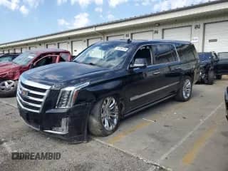 2017 Cadillac Escalade ESV Premium Luxury с VIN 1GYS4JKJ2HR182844, выставлен на аукционе Copart как лот 80794725 с пробегом 111 444 миль миль и Списание • Salvage title. История ставок и продаж доступна на DreamBid. Изображение 1.