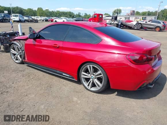 2014 BMW 4 Series 435i z VIN WBA3R1C53EK193043, wystawiony jako IAAI lot #43181059 z przebiegiem 126 720 mil mil oraz . Historia ofert i sprzedaży dostępna na DreamBid. Obrazek 3.