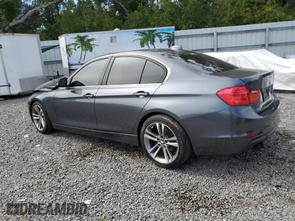 2015 BMW 3 Series 328i with VIN WBA3A5G55FNS82864, listed as a Copart auction lot 81619875 with 155,624 mi miles and Salvage title. Bid and sale history available at DreamBid. Image 2.