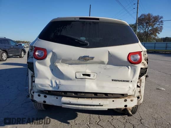 2012 Chevrolet Traverse LS с VIN 1GNKRFED3CJ318472, выставлен на аукционе Copart как лот 86430105 с пробегом 183 807 миль миль и Списание • Salvage title. История ставок и продаж доступна на DreamBid. Изображение 6.