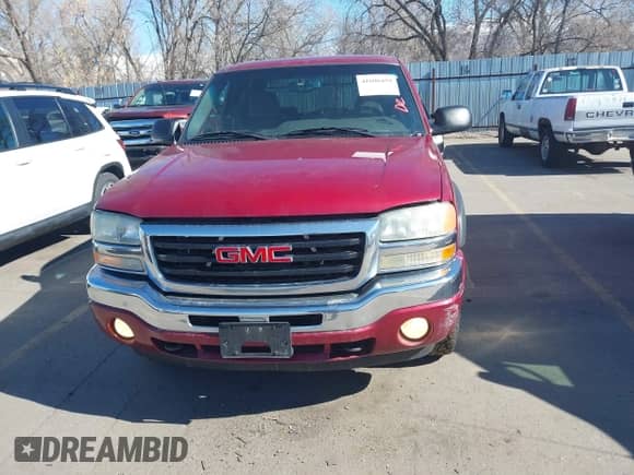 2005 GMC Sierra 1500 SLE with VIN 2GTEK13T551130427, listed as a IAAI auction lot 41696459 with 166,408 mi miles and . Bid and sale history available at DreamBid. Image 6.