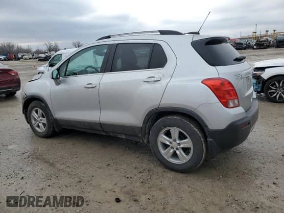 2015 Chevrolet Trax LT с VIN KL7CJLSB8FB231572, выставлен на аукционе Copart как лот 43574065 с пробегом 111 562 миль миль и Списание • Salvage title. История ставок и продаж доступна на DreamBid. Изображение 2.