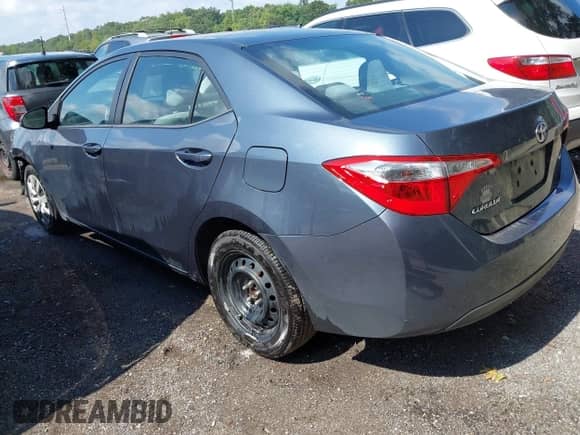 2016 Toyota Corolla L with VIN 2T1BURHE9GC698416, listed as a IAAI auction lot 42999512 with 90,322 mi miles and . Bid and sale history available at DreamBid. Image 3.