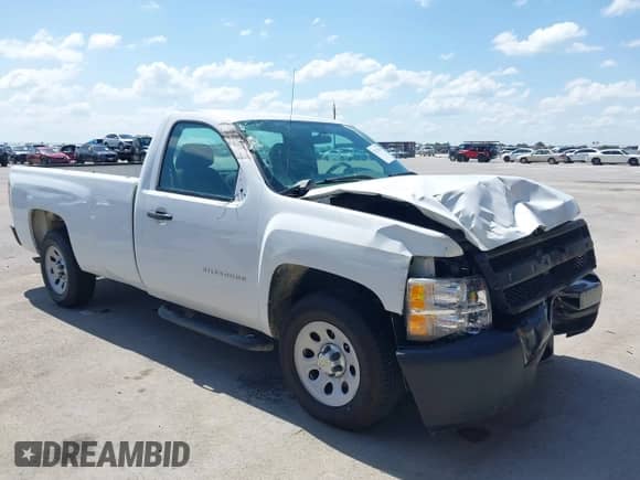 2013 Chevrolet Silverado 1500 Work Truck with VIN 1GCNCPEA5DZ392983, listed as a IAAI auction lot 42721974 with 230,696 mi miles and . Bid and sale history available at DreamBid. Image 1.
