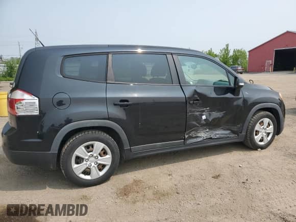 2014 Chevrolet Orlando with VIN KL77P2EK0EK594937, listed as a Copart auction lot 57611045 with 78,569 mi miles and Clean title. Bid and sale history available at DreamBid. Image 3.