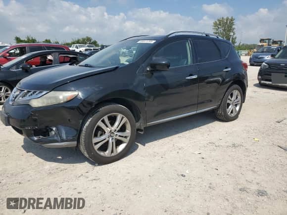 2011 Nissan Murano LE with VIN JN8AZ1MWXBW172104, listed as a Copart auction lot 71709345 with 208,483 mi miles and Salvage title. Bid and sale history available at DreamBid. Image 1.