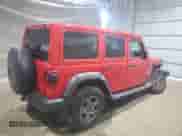 2021 Jeep Wrangler Unlimited 80th Anniversary z VIN 1C4HJXDG4MW512959, wystawiony jako Copart lot #72068575 z przebiegiem 49 015 mil mil oraz Szkoda całkowita • Salvage title. Historia ofert i sprzedaży dostępna na DreamBid. Obrazek 3.