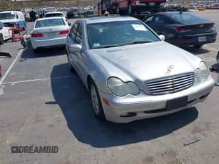 2004 Mercedes-Benz C 320 with VIN WDBRF64J14F518566, listed as a IAAI auction lot 42589700 with 192,553 mi miles and . Bid and sale history available at DreamBid. Image 1.