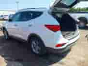 2018 Hyundai Santa Fe 2.4L with VIN 5XYZU3LB9JG565403, listed as a IAAI auction lot 43121028 with 54,350 mi miles and . Bid and sale history available at DreamBid. Image 3.