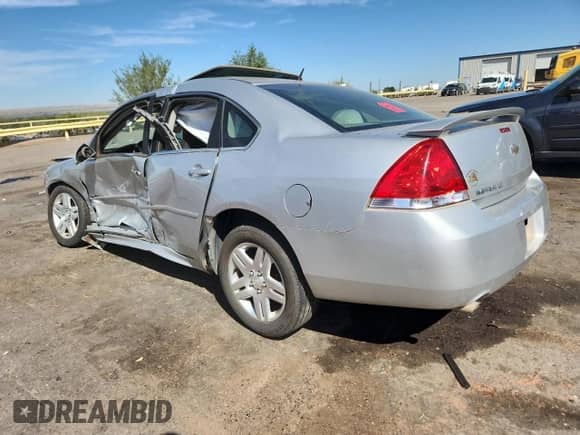 2012 Chevrolet Impala LT Fleet with VIN 2G1WG5E38C1217643, listed as a Copart auction lot 80724055 with 80,987 mi miles and Salvage title. Bid and sale history available at DreamBid. Image 2.