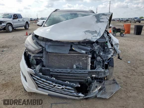 2019 Hyundai Tucson Ultimate with VIN KM8J33AL9KU043118, listed as a Copart auction lot 71071515 with 98,530 mi miles and Salvage title. Bid and sale history available at DreamBid. Image 5.
