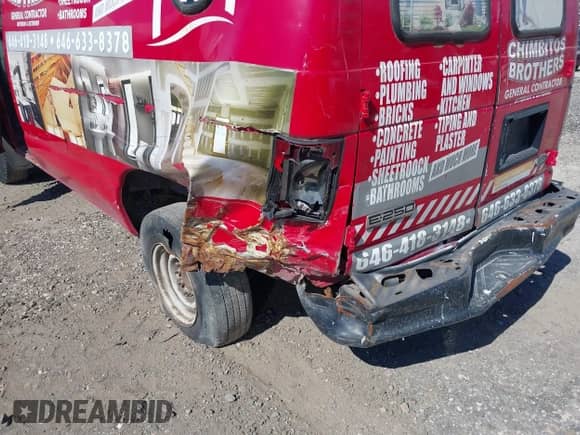 2012 Ford Econoline Cargo Commercial with VIN 1FTNE2EW9CDA60128, listed as a IAAI auction lot 43139375 with 81,203 mi miles and . Bid and sale history available at DreamBid. Image 17.