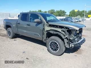 2024 Toyota Tacoma SR5 with VIN 3TMLB5JN0RM050356, listed as a IAAI auction lot 42552393 with 9,802 mi miles and . Bid and sale history available at DreamBid. Image 1.