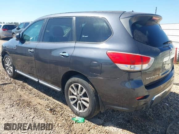 2013 Nissan Pathfinder Platinum z VIN 5N1AR2MM3DC605746, wystawiony jako IAAI lot #43453443 z przebiegiem 184 664 mil mil oraz . Historia ofert i sprzedaży dostępna na DreamBid. Obrazek 3.