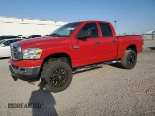 2008 Dodge 2500 SLT with VIN 3D7KS28A38G192331, listed as a Copart auction lot 69042905 with 214,040 mi miles and Salvage title. Bid and sale history available at DreamBid. Image 1.