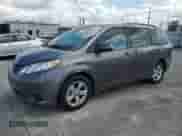 2015 Toyota Sienna LE with VIN 5TDKK3DC8FS629214, listed as a Copart auction lot 82405195 with 131,535 mi miles and Salvage title. Bid and sale history available at DreamBid. Image 1.