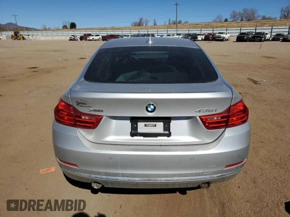 2015 BMW 4 Series 435i xDrive with VIN WBA4B3C53FGV48544, listed as a Copart auction lot 47663145 with 89,916 mi miles and Salvage title. Bid and sale history available at DreamBid. Image 6.