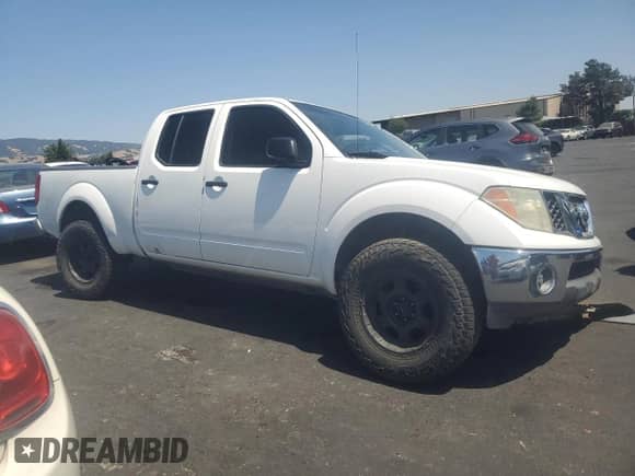 2007 Nissan Frontier SE with VIN 1N6AD09U47C452764, listed as a Copart auction lot 62573145 with 171,791 mi miles and Salvage title. Bid and sale history available at DreamBid. Image 4.