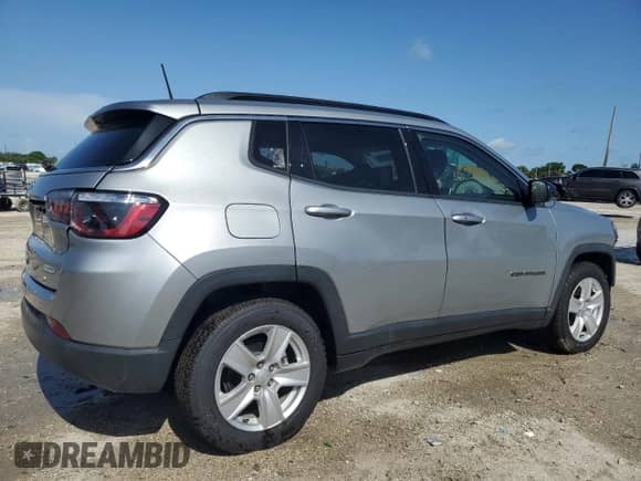 2022 Jeep Compass Altitude с VIN 3C4NJCBB7NT138096, выставлен на аукционе Copart как лот 69256885 с пробегом 48 681 миль миль и Списание • Salvage title. История ставок и продаж доступна на DreamBid. Изображение 3.