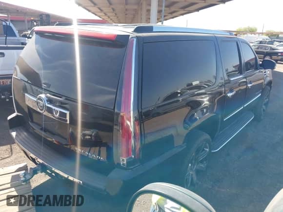 2010 Cadillac Escalade ESV with VIN 1GYUKGEF2AR101761, listed as a IAAI auction lot 41965366 with 158,162 mi miles and . Bid and sale history available at DreamBid. Image 4.