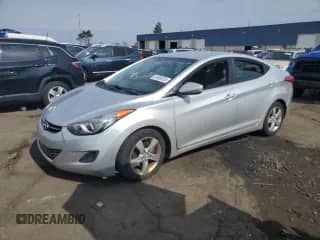 2011 Hyundai Elantra Limited with VIN KMHDH4AEXBU136509, listed as a Copart auction lot 81689355 with 150,047 mi miles and Salvage title. Bid and sale history available at DreamBid. Image 1.