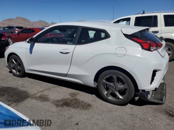 2020 Hyundai Veloster 2.0 z VIN KMHTG6AF2LU031273, wystawiony jako Copart lot #71640435 z przebiegiem 71 752 mil mil oraz Szkoda całkowita • Salvage title. Historia ofert i sprzedaży dostępna na DreamBid. Obrazek 2.